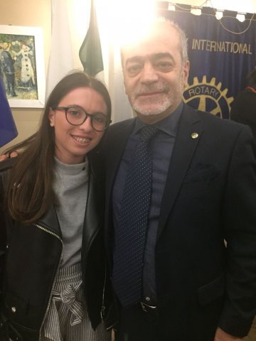 Celebrazione della Costituzione dell'Interact Club di Canosa